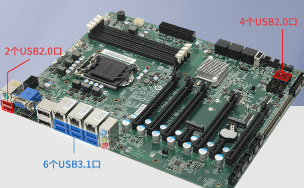 工控機主板擴展卡槽 工控機主板擴展卡槽