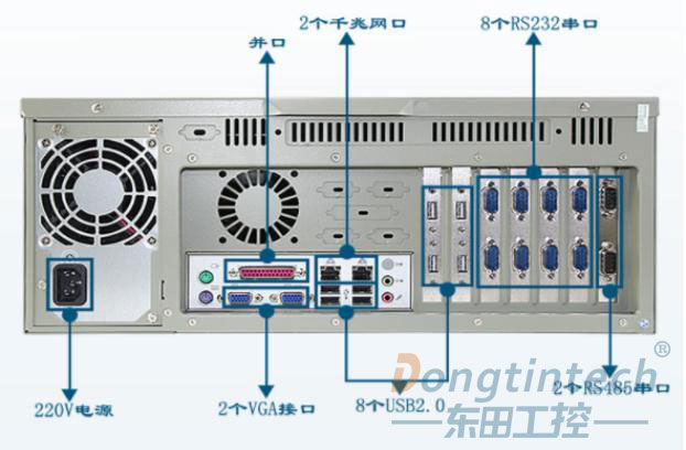 研華工控機DT-610L-501G2端口圖.jpg 研華工控機DT-610L-501G2端口圖.jpg