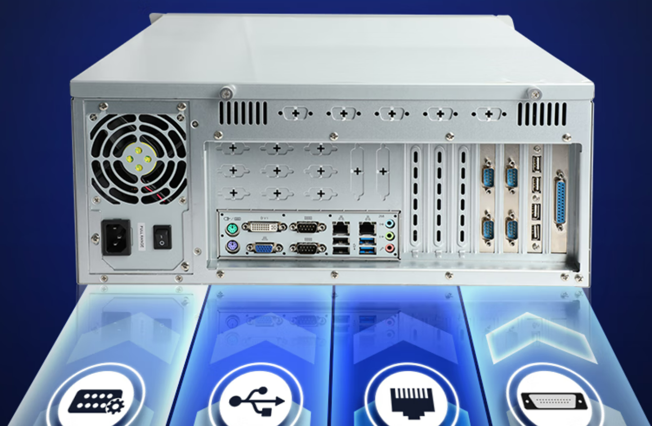 本機擁有6個串口，10個USB接口（2給USB3.0），2個千兆網(wǎng)口以及8bitGPIO。