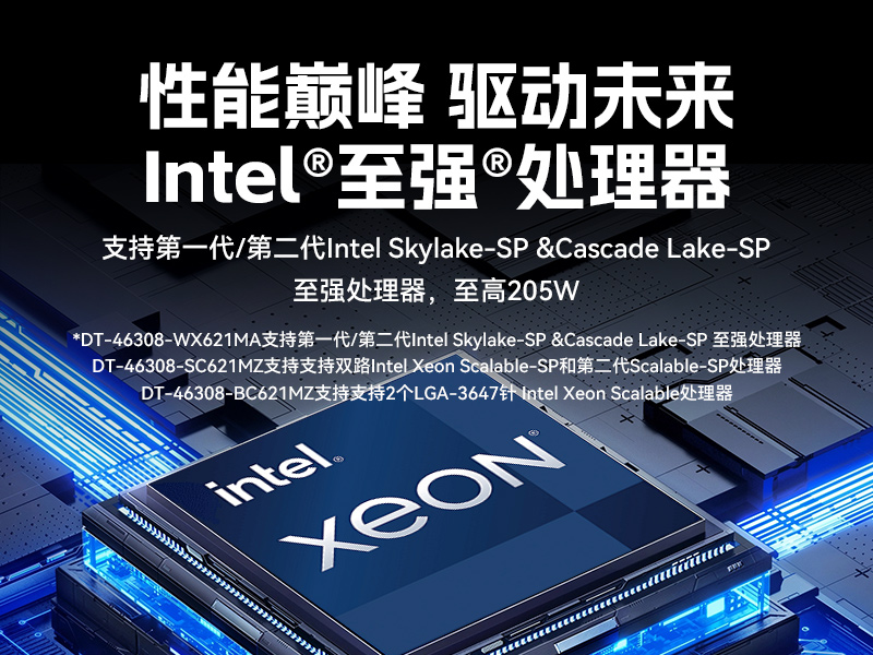 英特爾至強工控機,多PCIe擴展槽工業(yè)電腦,高性能計算主機,DT-46308-WX621MA